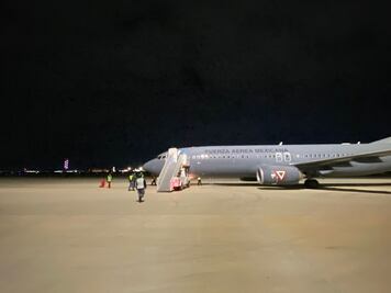 Regresa a México tercer avión de rescate de connacionales en Israel 