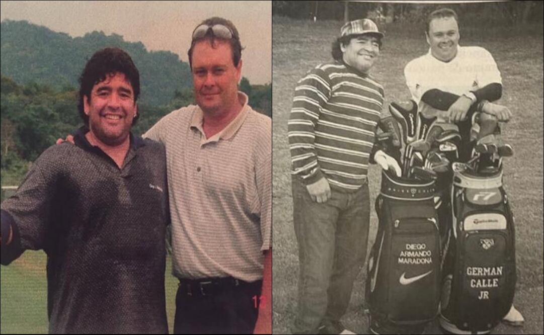 Así fue cómo Diego Armando Maradona se convirtió en un amante del golf / Foto: Cortesía Germán Calle