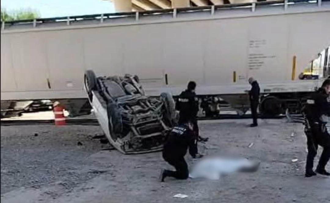 Dos personas pierden la vida tras ser embestidos por tren en Hidalgo (10/02/2025). Foto: Especial/El Universal