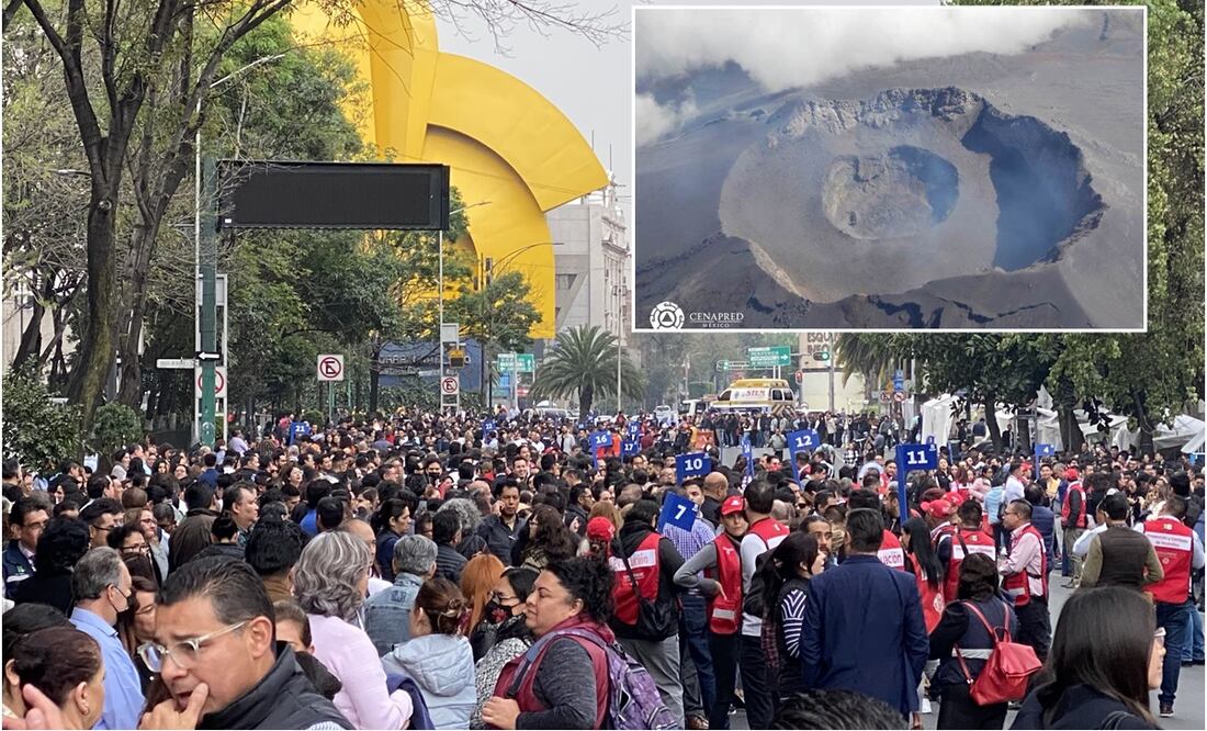 ¿Puede surgir un nuevo volcán en la CDMX por microsismos? FOTO: Valente Rosas e Ilustrativa/ EL UNIVERSAL/