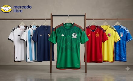 Apoya a tu equipo favorito con las ofertas en jerseys de Fan Zone de Mercado Libre