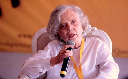 Elena Poniatowska dice que "Trump no necesita más enemigos que él mismo"