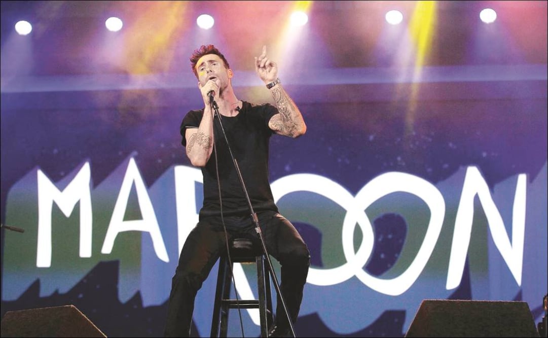 Adam Levine, cantante de la banda. Foto: Reuters