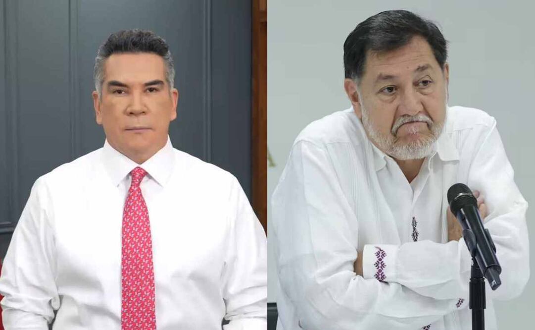 Alito Moreno y Gerardo Fernández Noroña. Foto: Especial