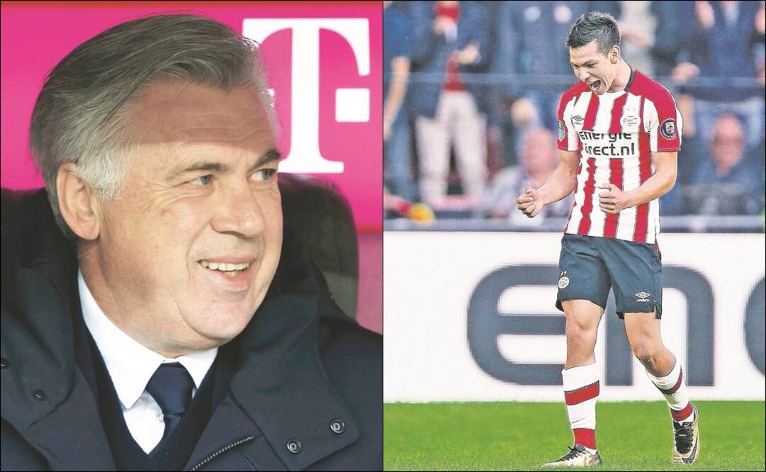 El técnico del Napoli le gustaría fichar al mexicano. Foto: Especial