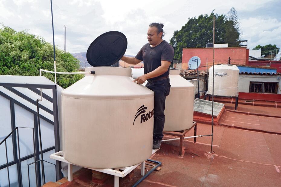 Aunque el Barrio del Peñasco se encuentra cerca del centro de la ciudad, el agua llega cada 50 días. Foto: EDWIN HERNÁNDEZ