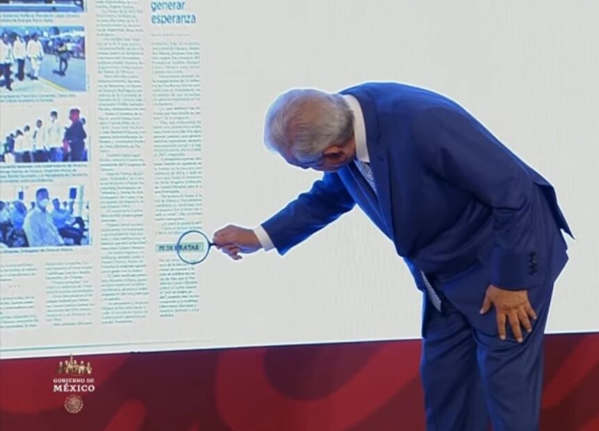 La mañanera de AMLO, 6 de julio, minuto a minuto