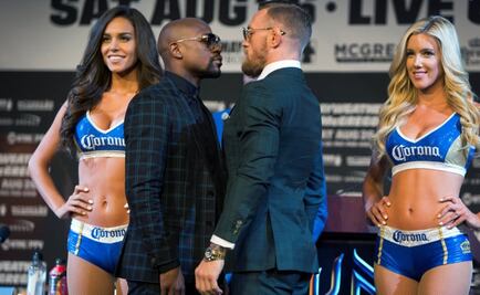 Mayweather Jr. y McGregor calientan el ambiente en Las Vegas
