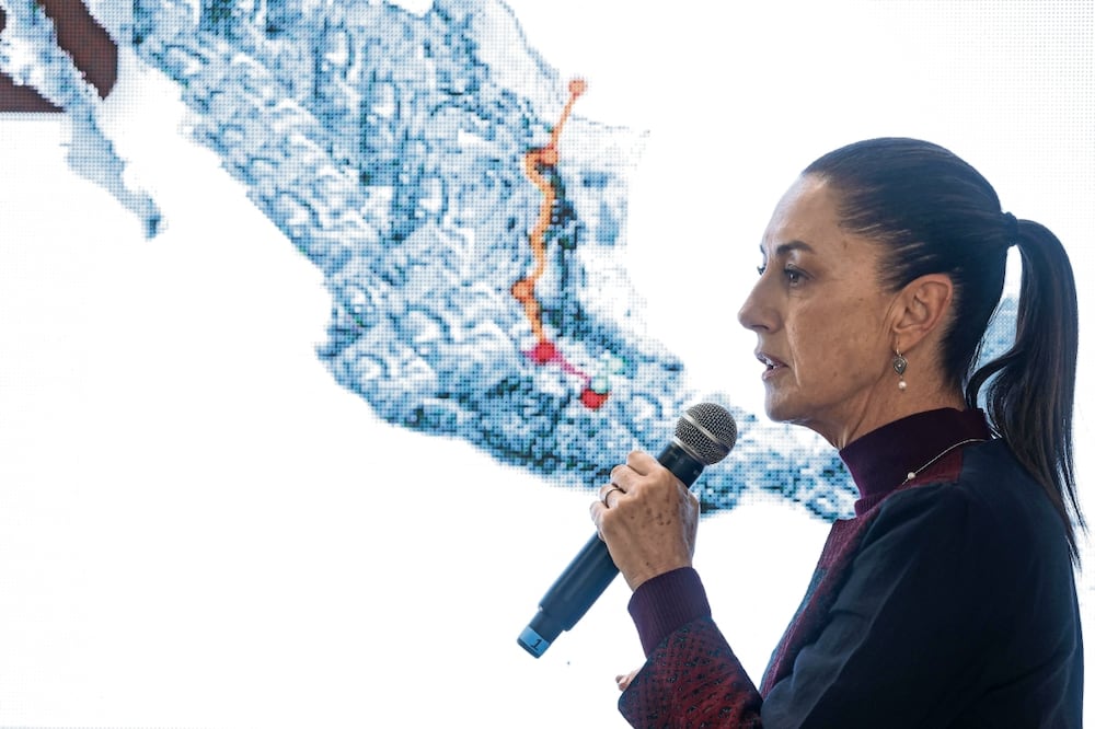 Claudia Sheinbaum, virtual presidenta electa, adelantó en conferencia su estrategia de infraestructura para el sexenio 2024-2030. Foto: Gabreil Pano | El Universal