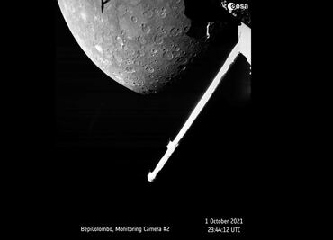 Nave espacial europeo-japonesa obtiene imagen de Mercurio