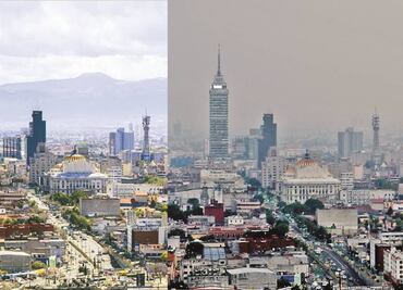 Dos realidades de la contaminación en la CDMX