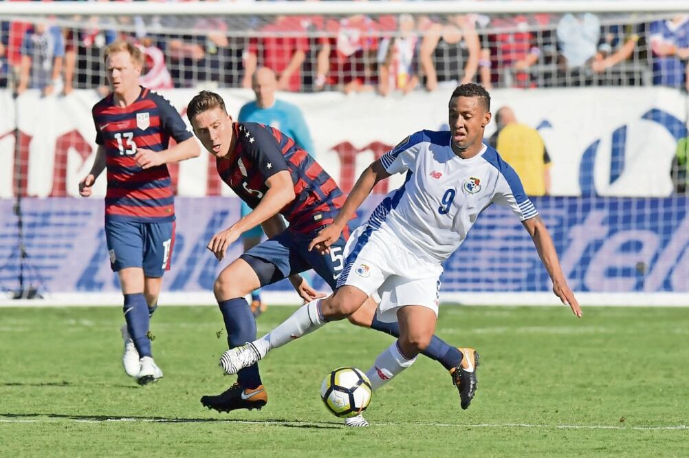 Gabriel Torres (9), ariete panameño, en un contraataque (JIM BROWN. USA TODAY SPORTS)
