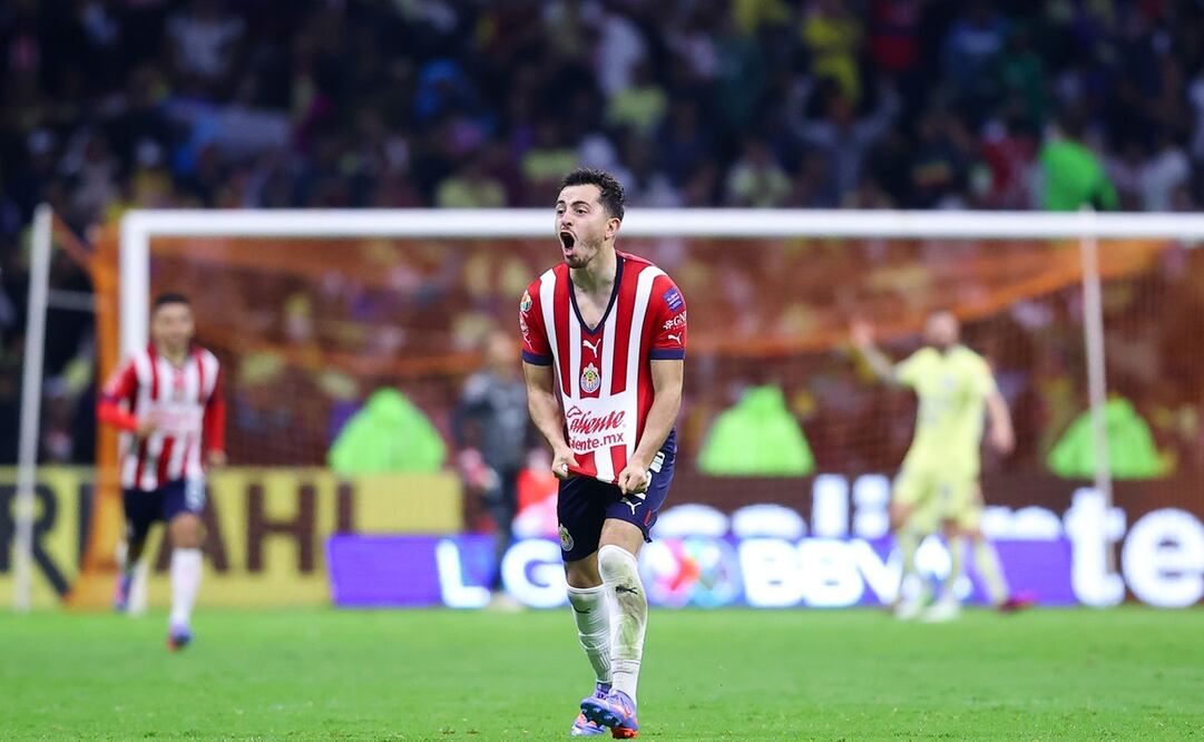 Alan Mozo festeja su gol frente al América / Foto: Imago7