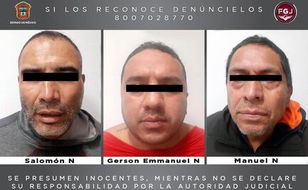 Tras enfrentamiento, caen tres sujetos que habrían secuestrado a comerciante en Chimalhuacán