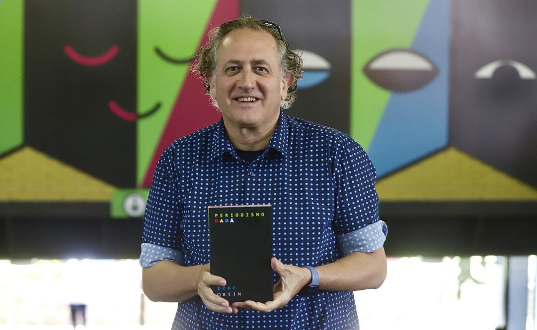 Entrevista con el periodista Pere Ortin . Fotos: Berenice Fregoso/ El Universal.