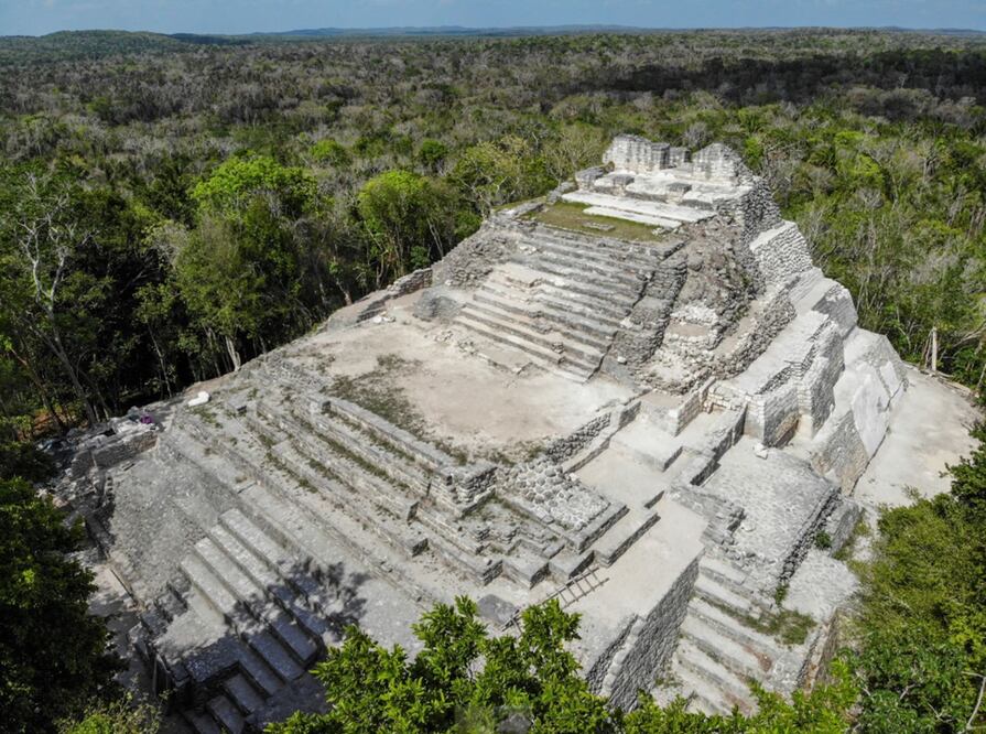 Ichkabal, zona arqueológica.
Foto: INAH