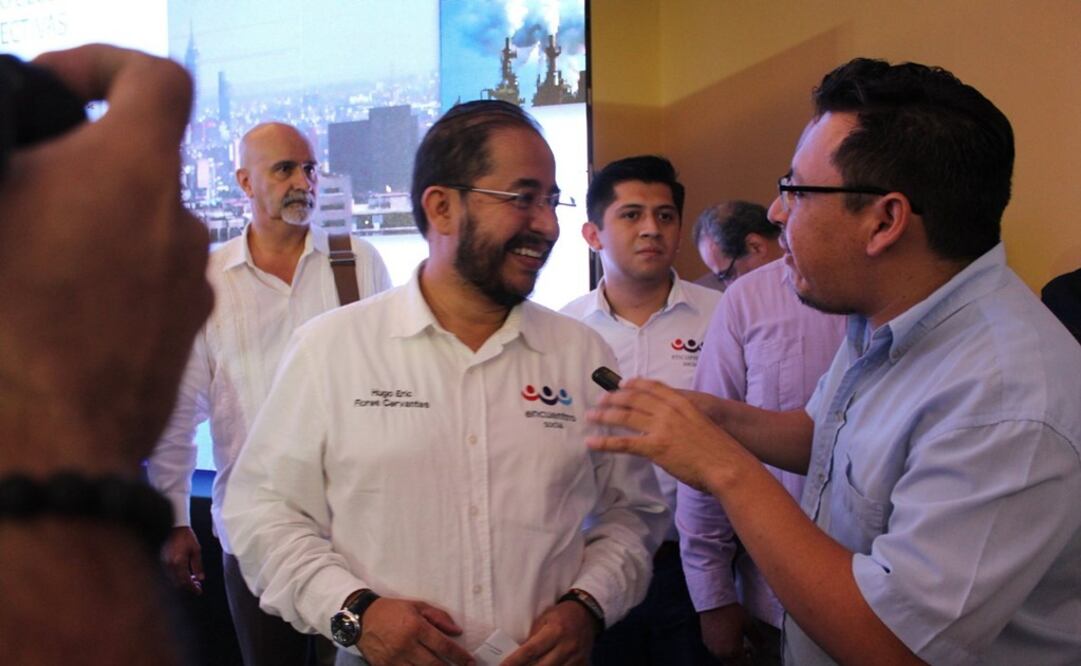 Hugo Eric Flores, presidente nacional del Partido Encuentro Social. Foto: Especial