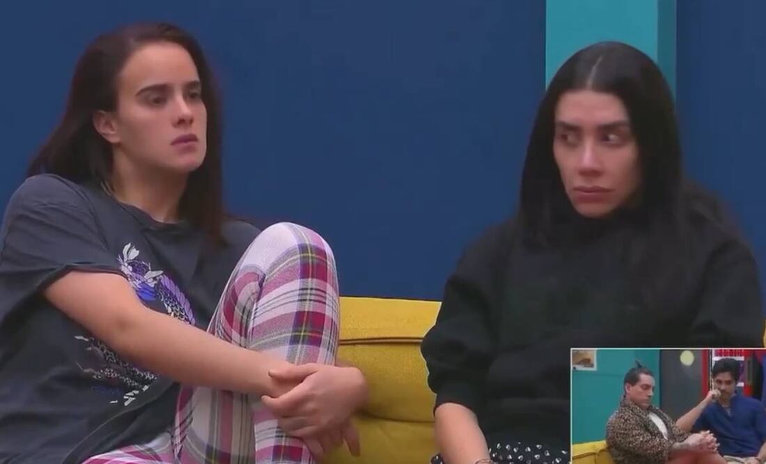 Gala Montes y Karime Pinter escuchan la noticia de la salida de Adrián Marcelo de "La casa de los famosos México".
