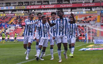 Pachuca no perdona y golea al Necaxa en el Estadio Victoria
