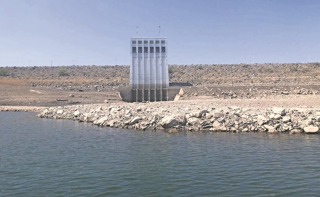 El Oviachic se encuentra a 16.6% de su capacidad, de acuerdo con la Conagua. Foto: Especial