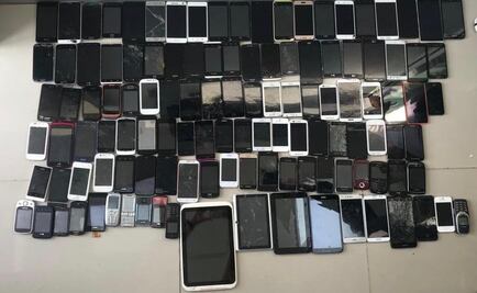 Detienen a hombre con 120 celulares presuntamente robados en Ecatepec