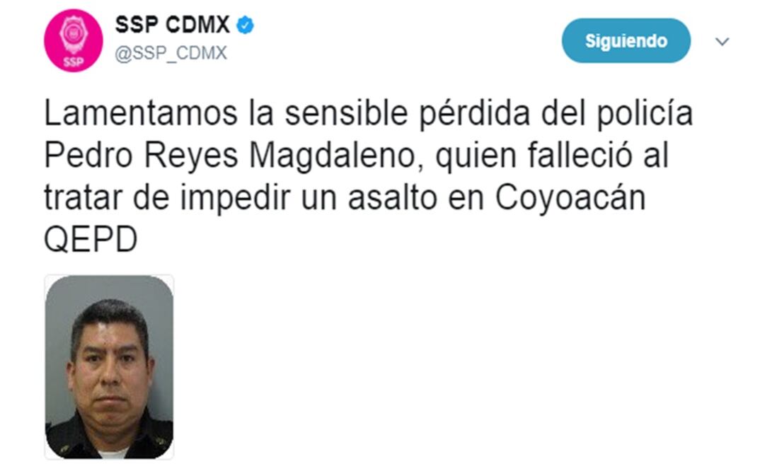 (Foto: Secretaría de Seguridad Pública de la Ciudad de México)