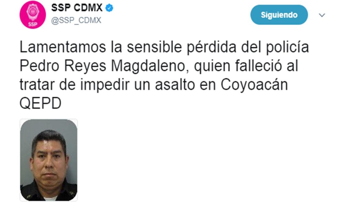 (Foto: Secretaría de Seguridad Pública de la Ciudad de México)