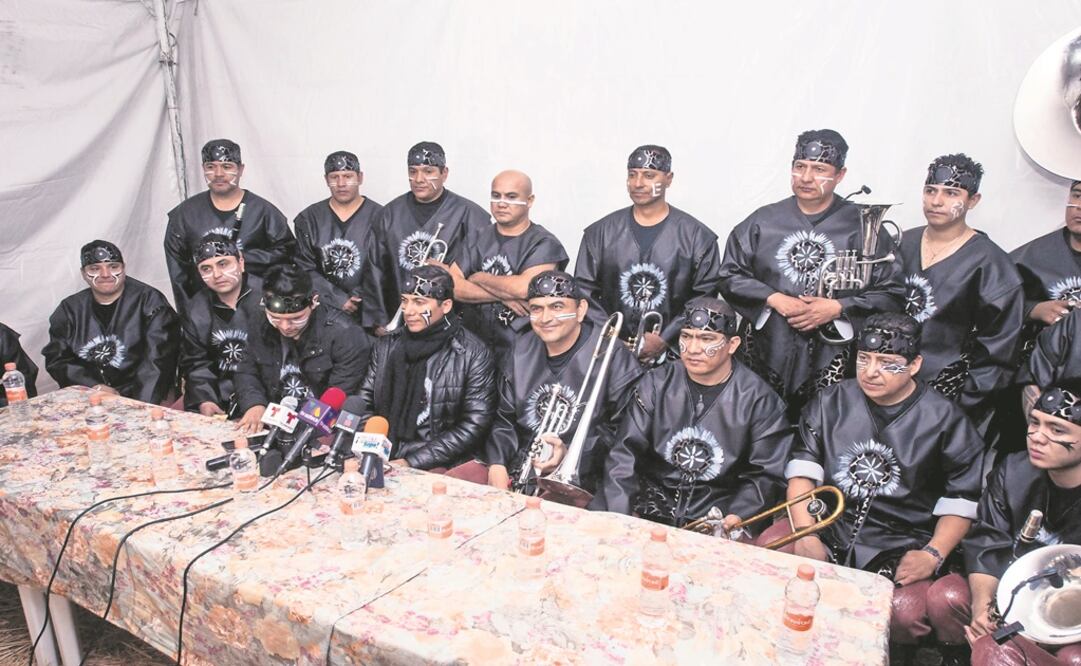 Antes del concierto se ofreció una rueda de prensa para platicar sobre el suceso. 