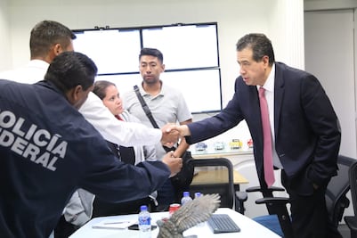 Policía Federal y autoridades acuerdan mesas informativas para el lunes