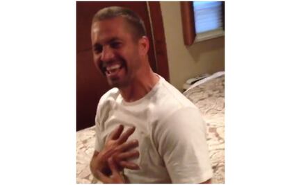 Publican video inédito de Paul Walker