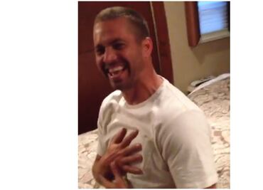 Publican video inédito de Paul Walker