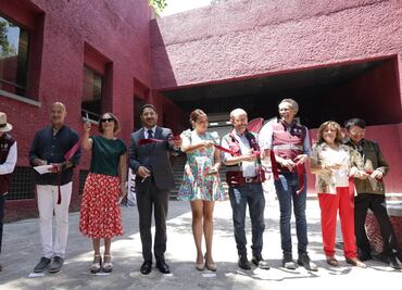 Martí Batres inaugura las dos etapas del proyecto PILARES “El Parián” en la alcaldía Coyoacán