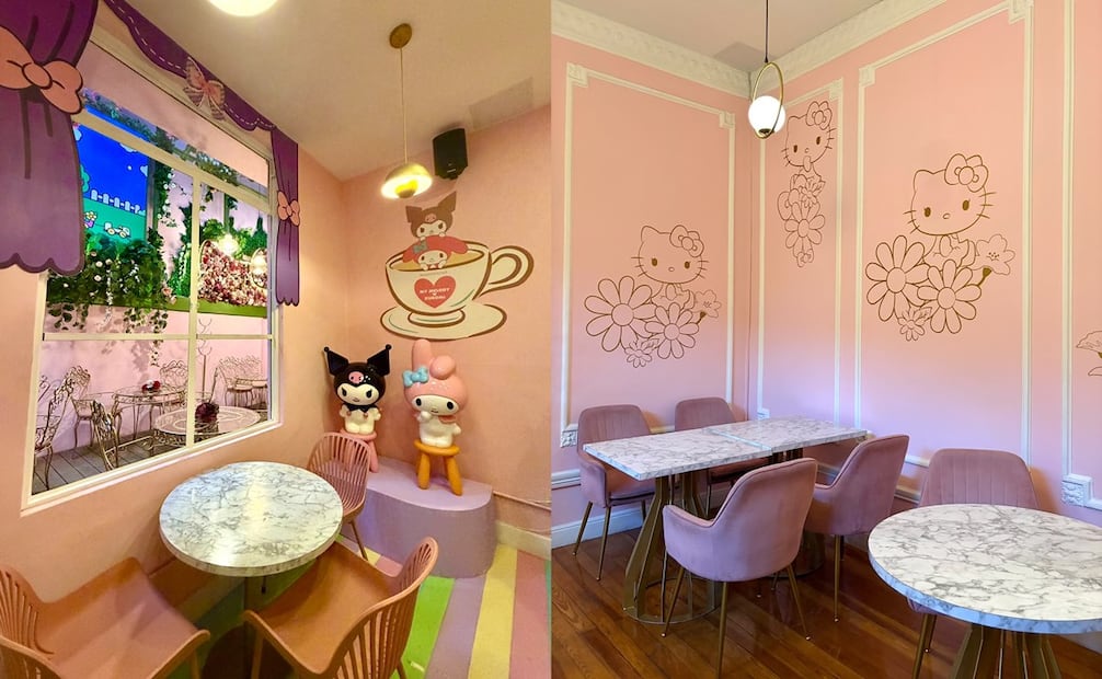 Hello Kitty Café en Cibeles. Foto: Fernanda OH / EL UNIVERSAL