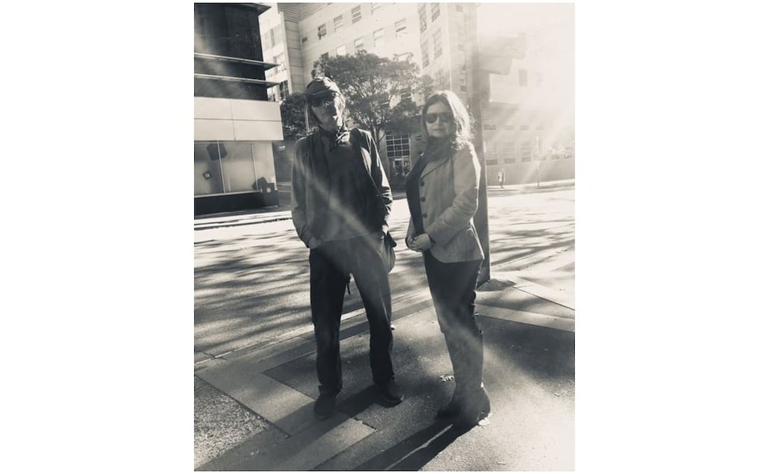 David Roback y Hope Sandoval. Foto: Captura Facebook Mazzy Star