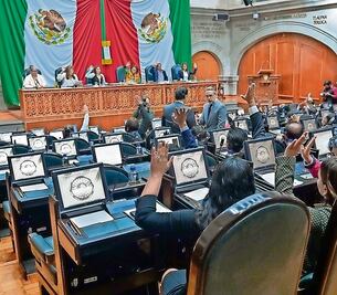 El guinda tiene mayoría en el Congreso