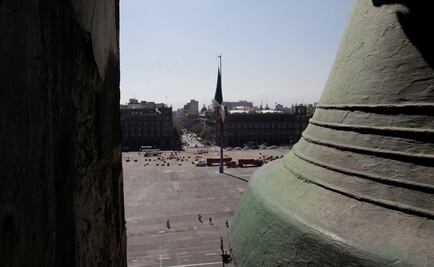 Repican campanas de Catedral por llegada del Papa