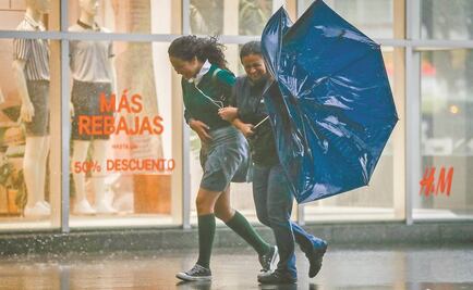 Reportan lluvia en seis alcaldías de CDMX