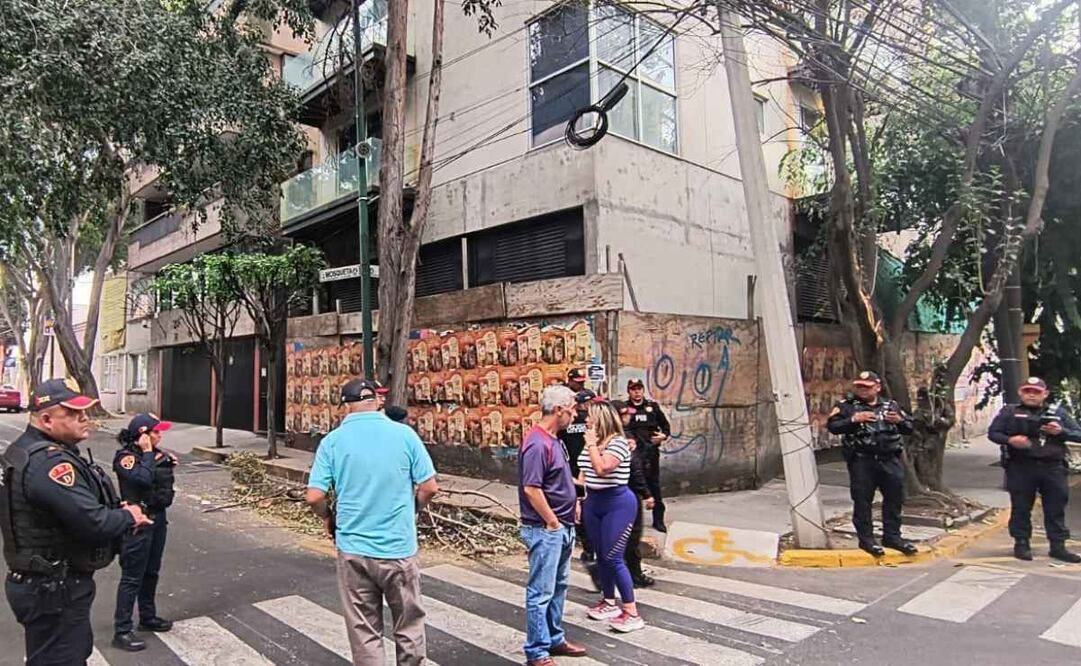 Detienen a persona por violar sellos de clausura en inmueble en la Benito Juárez (24/04/2025). Foto: Especial