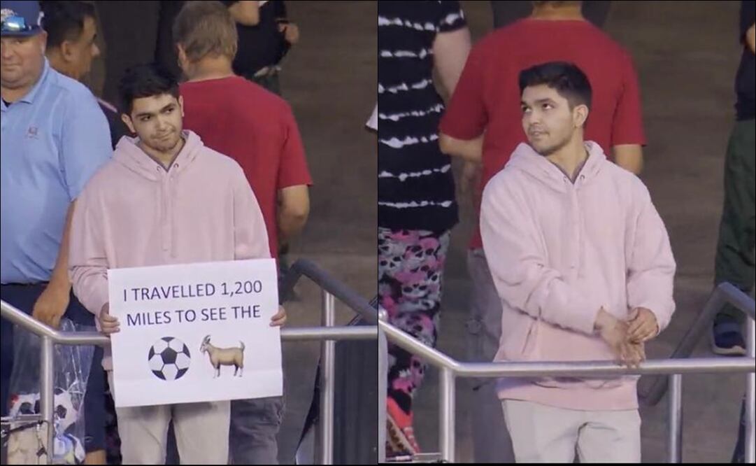 Lionel Messi desilusionó a un aficionado que viajó casi 2 mil kilómetros para verlo en vivo / FOTO: ESPECIAL