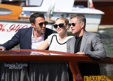 Ben Affleck y Matt Damon se baten en duelo en Venecia