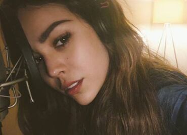 Danna Paola revela un íntimo tatuaje