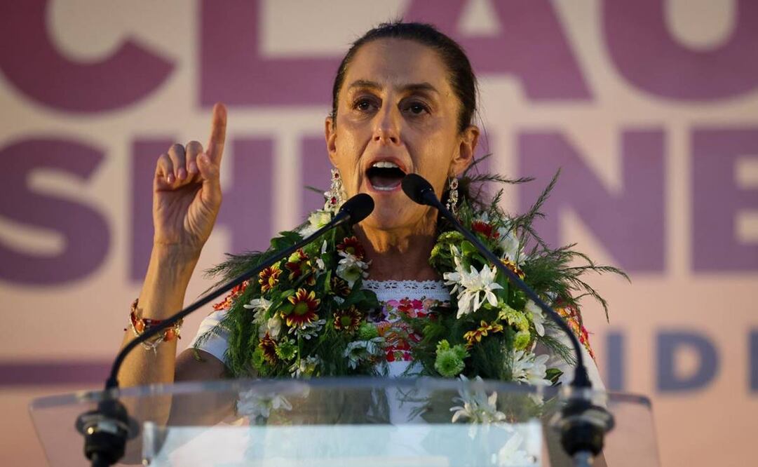 Sheinbaum aclaró que sus comentarios son con respeto al pueblo de Argentina, quienes eligieron a Javier Milei. Foto: Diego Simón Sánchez / EL UNIVERSAL