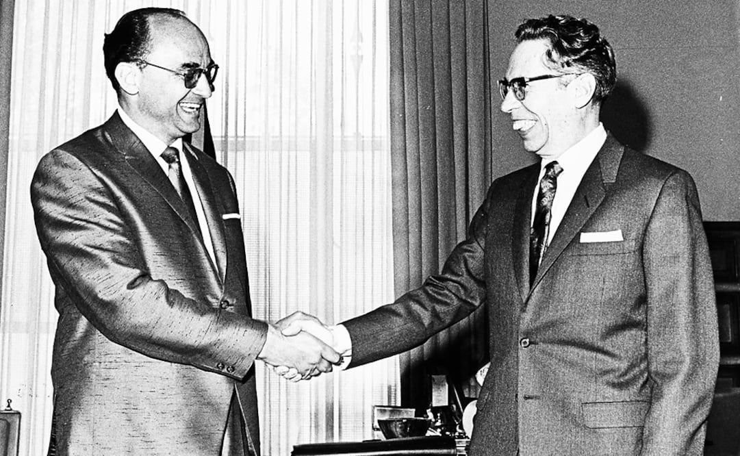 Echeverría and Díaz Ordaz – Photo: File Photo/EL UNIVERSAL