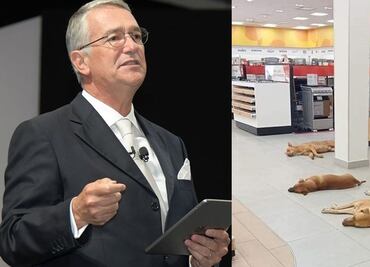 Salinas Pliego "ordena" que lomitos duerman en tienda con aire acondicionado ante calor