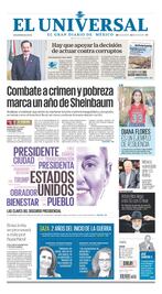 Portada impresa del 1 de octubre del 2025