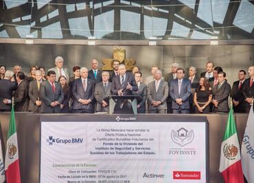 Ingreso de Fovissste a la BMV inyecta 6.8 mil mdp