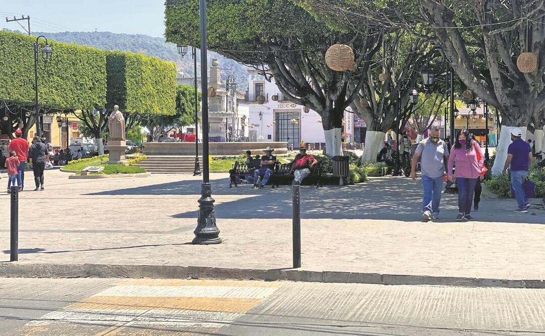A partir de diciembre de 2020, muchos habitantes de Zinapécuaro decidieron irse a Estados Unidos o Canadá con visas de trabajo para alejarse de la violencia. Foto: Carlos Arrieta. EL UNIVERSAL