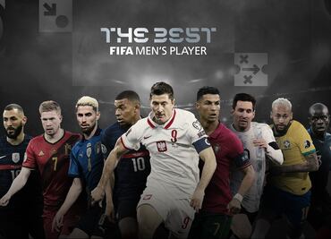 Estos son los 11 nominados al premio The Best de la FIFA 2021