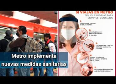 Las 5 nuevas reglas para viajar en Metro ante el Covid-19