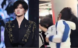 VIDEO: Yu Yuhan, cantante chino, golpea a fans que bloqueaban su paso; así fue el momento 